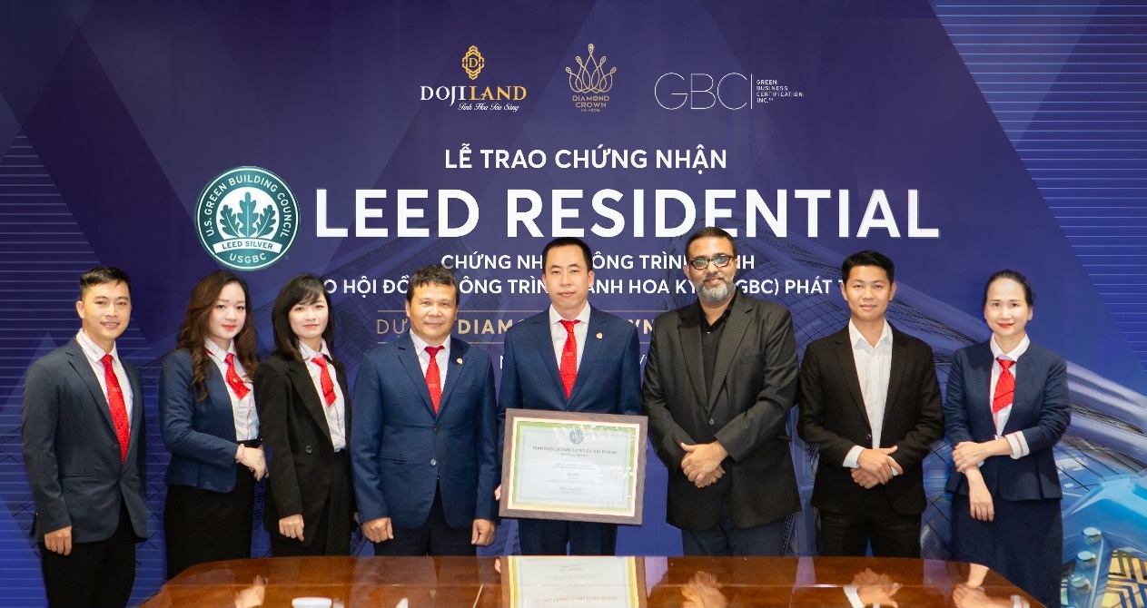 Dự án chung cư đầu tiên của Việt Nam được chứng nhận công trình xanh LEED Residential