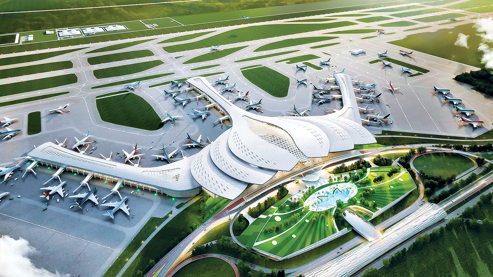 Đại công trường sân bay Long Thành sắp vào giai đoạn tăng tốc