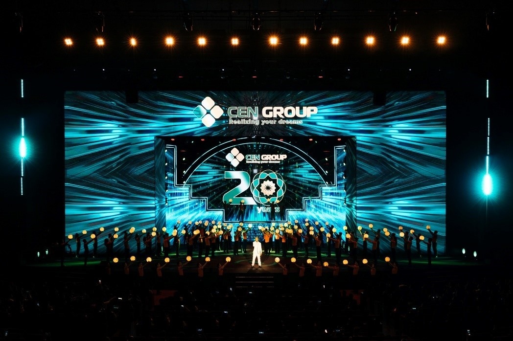 Cen Group công bố nhận diện thương hiệu mới nhân kỷ niệm 20 năm thành lập