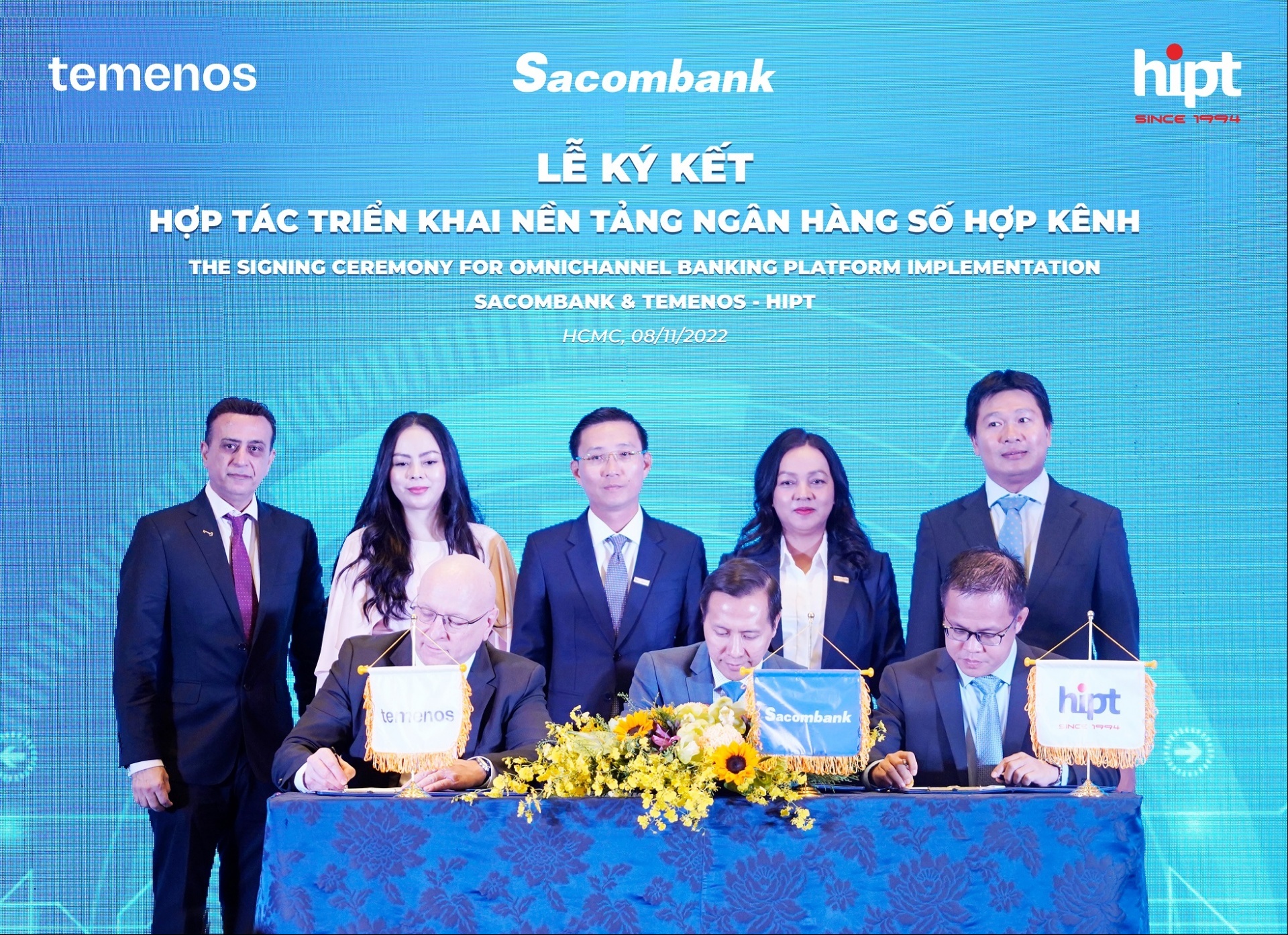 Sacombank hợp tác triển khai nền tảng ngân hàng hợp kênh với liên danh Temenos – HiPT