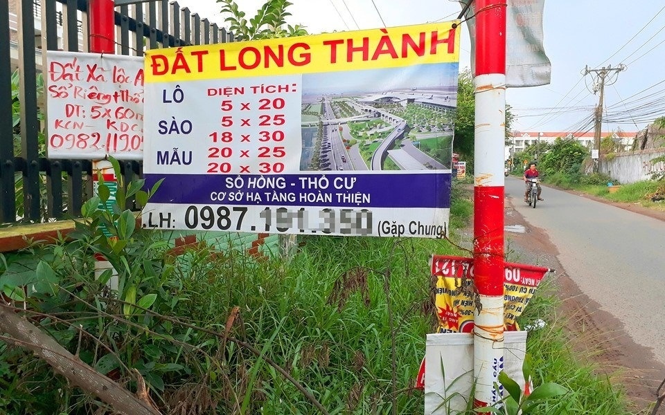 Dự án sân bay Long Thành: Giải ngân rất chậm, mua bán đất sôi động