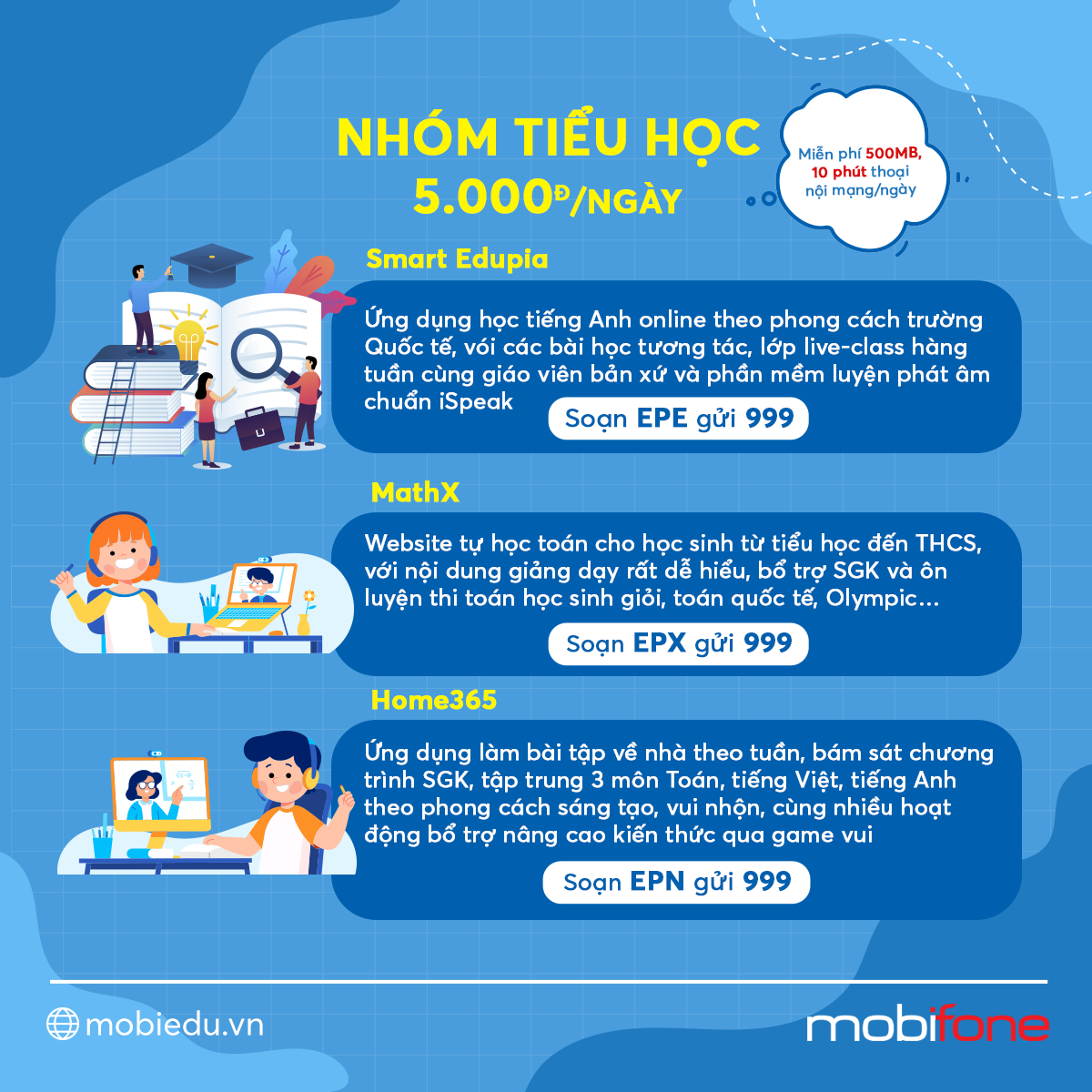 Hệ sinh thái giáo dục MobiEdu – Người bạn đồng hành của mọi học sinh