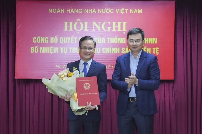 Ông Phạm Chí Quang được bổ nhiệm giữ chức Vụ trưởng Vụ Chính sách tiền tệ