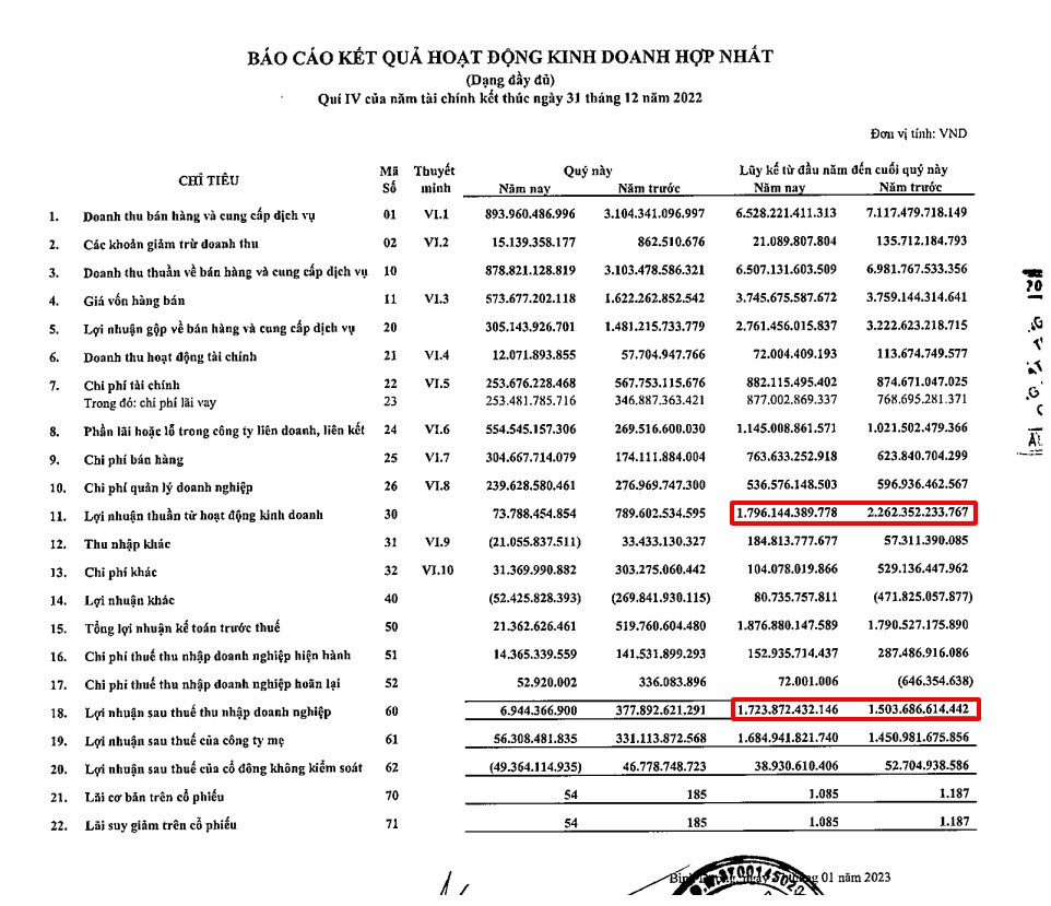 Becamex IDC: Nợ lương, thưởng và phúc lợi người lao động gần 600 tỷ đồng