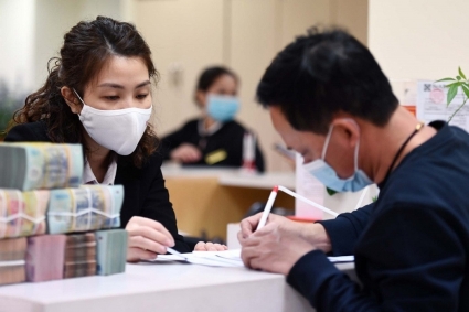 Lãi suất huy động kỳ hạn 12 tháng tại tất cả ngân hàng đều dưới 9%