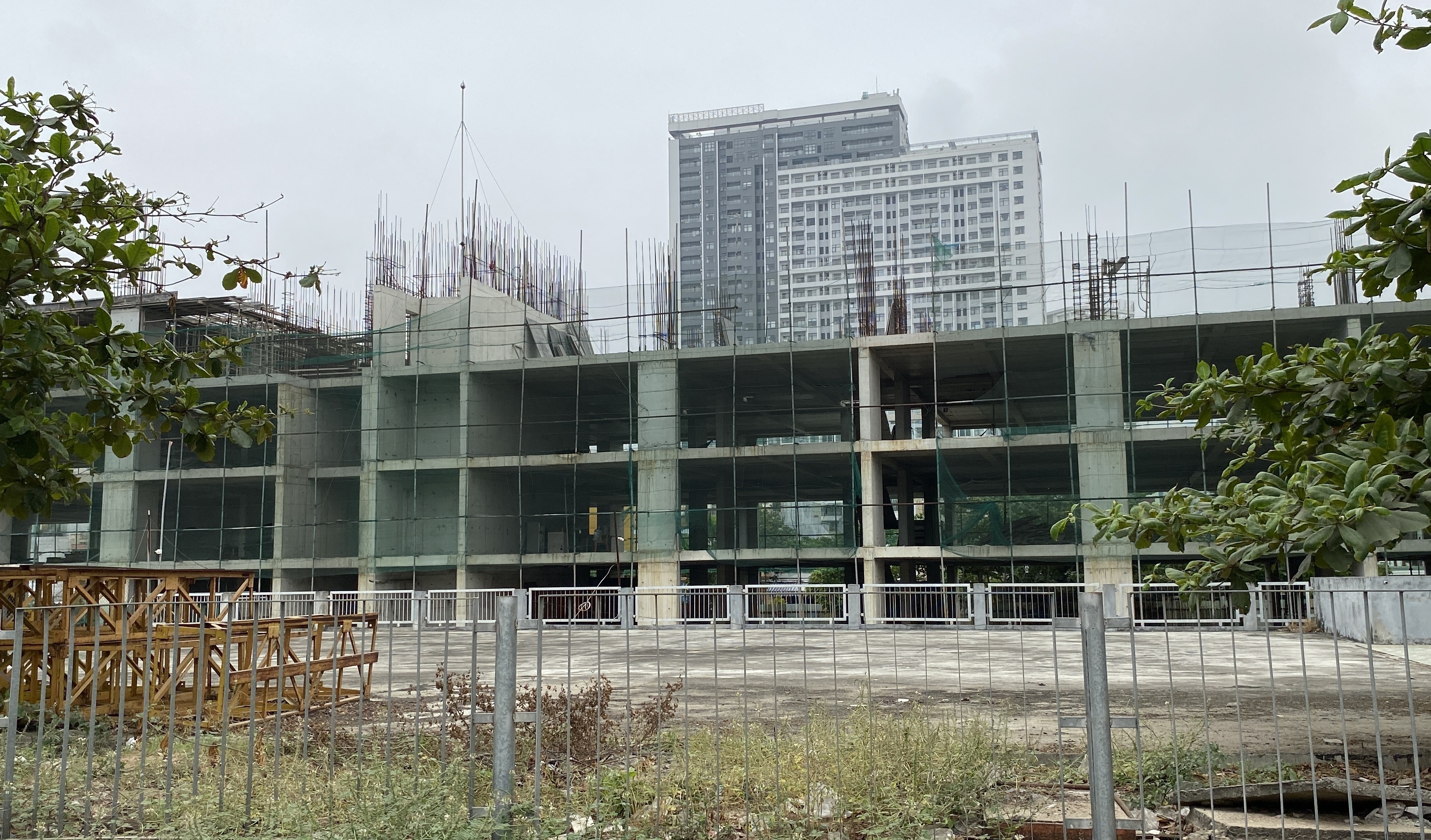 Đà Nẵng: Cận cảnh dự án chưa đủ điều kiện bán nhà ở xã hội hai khối nhà