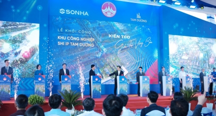 Tập đoàn Sơn Hà lấn sân bất động sản, khởi công dự án khu công nghiệp SHI IP Tam Dương