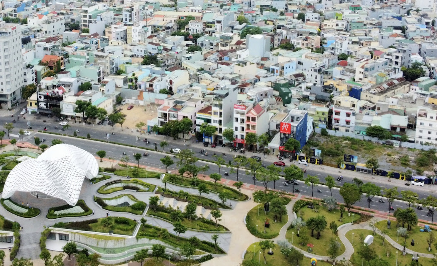 Trung tâm Đà Nẵng sẽ có tòa nhà cao 25 tầng với 250 văn phòng và căn hộ du lịch