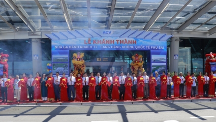 Thừa Thiên Huế: Khánh thành Nhà Ga hành khách T2 - Cảng hàng không Quốc tế Phú Bài