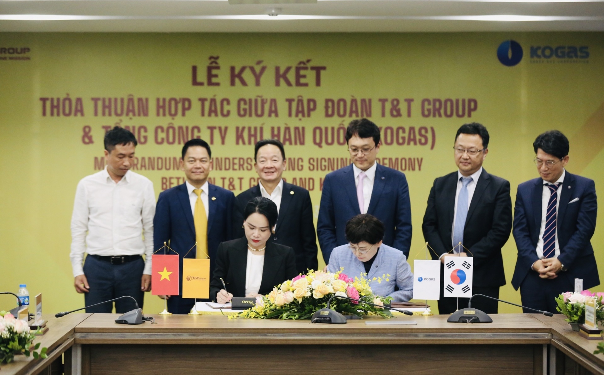 T&T Group “bắt tay” với các đối tác hàng đầu Hàn Quốc phát triển dự án LNG và hydrogen