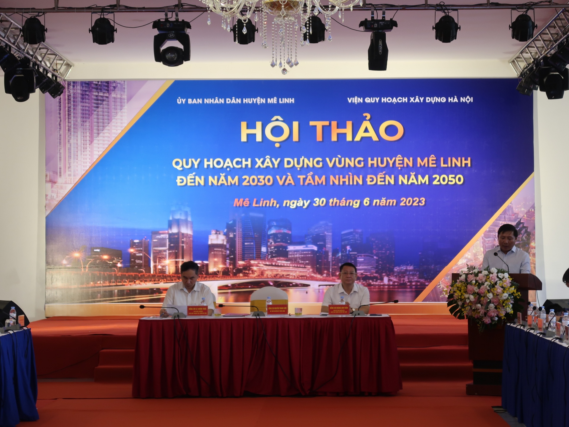 Mê Linh phải trở thành thành phố trong thành phố, lấy công nghiệp làm nền tảng