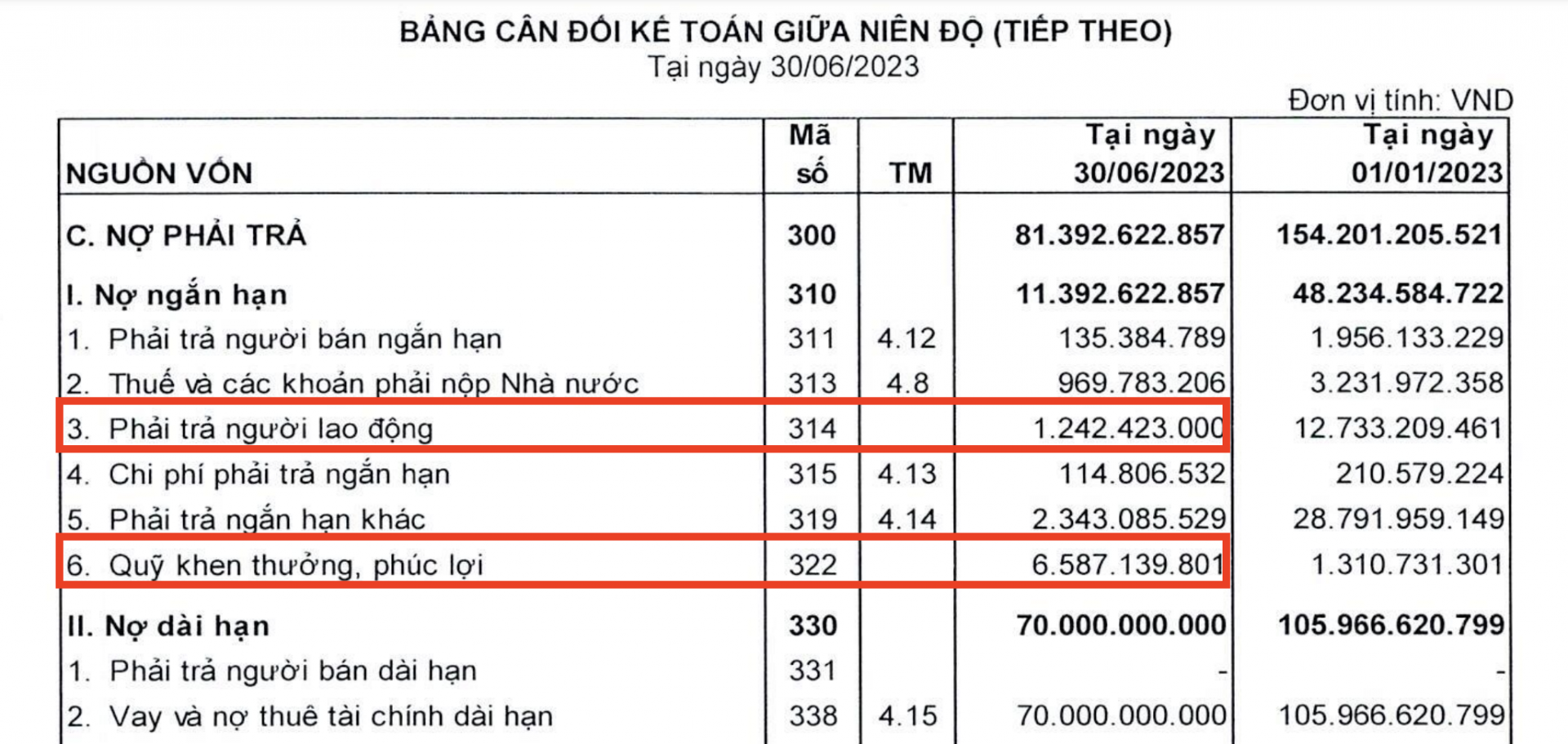 Công ty Điện lực 3 nợ người lao động và quỹ khen thưởng, phúc lợi gần 8 tỷ đồng