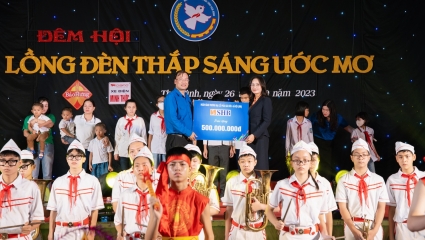 SHB mang Trung thu yêu thương đến với trẻ em tỉnh Thái Bình