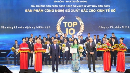 02 giải pháp MISA được vinh danh là sản phẩm công nghệ số xuất sắc Make in Vietnam 2023