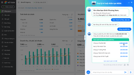 MISA chính thức ra mắt trợ lý trí tuệ nhân tạo AVA trên phần mềm MISA AMIS kế toán