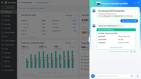 MISA chính thức ra mắt trợ lý trí tuệ nhân tạo AVA trên phần mềm MISA AMIS kế toán