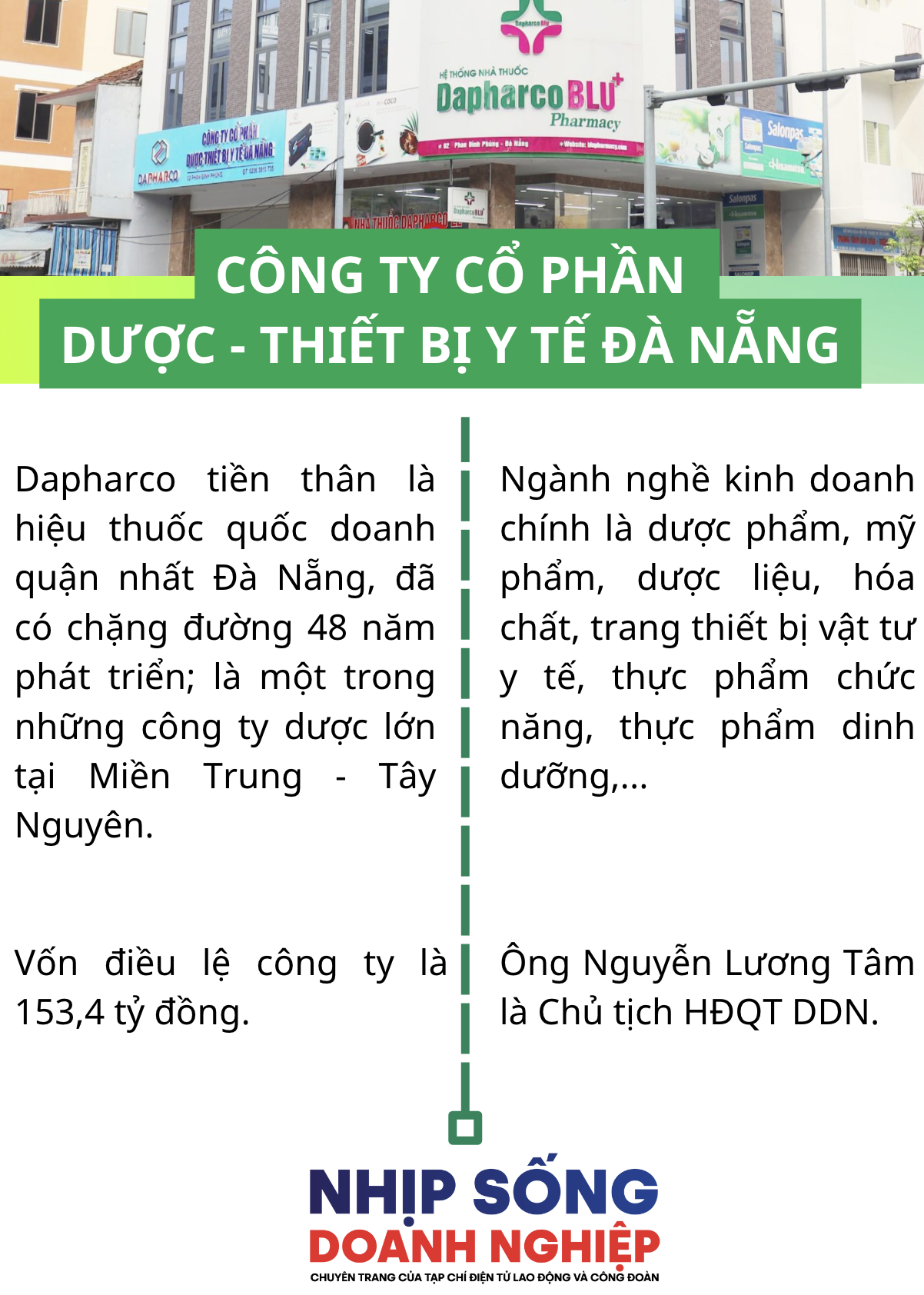 Nguyên nhân Dapharco lợi nhuận giảm mạnh sau 9 tháng