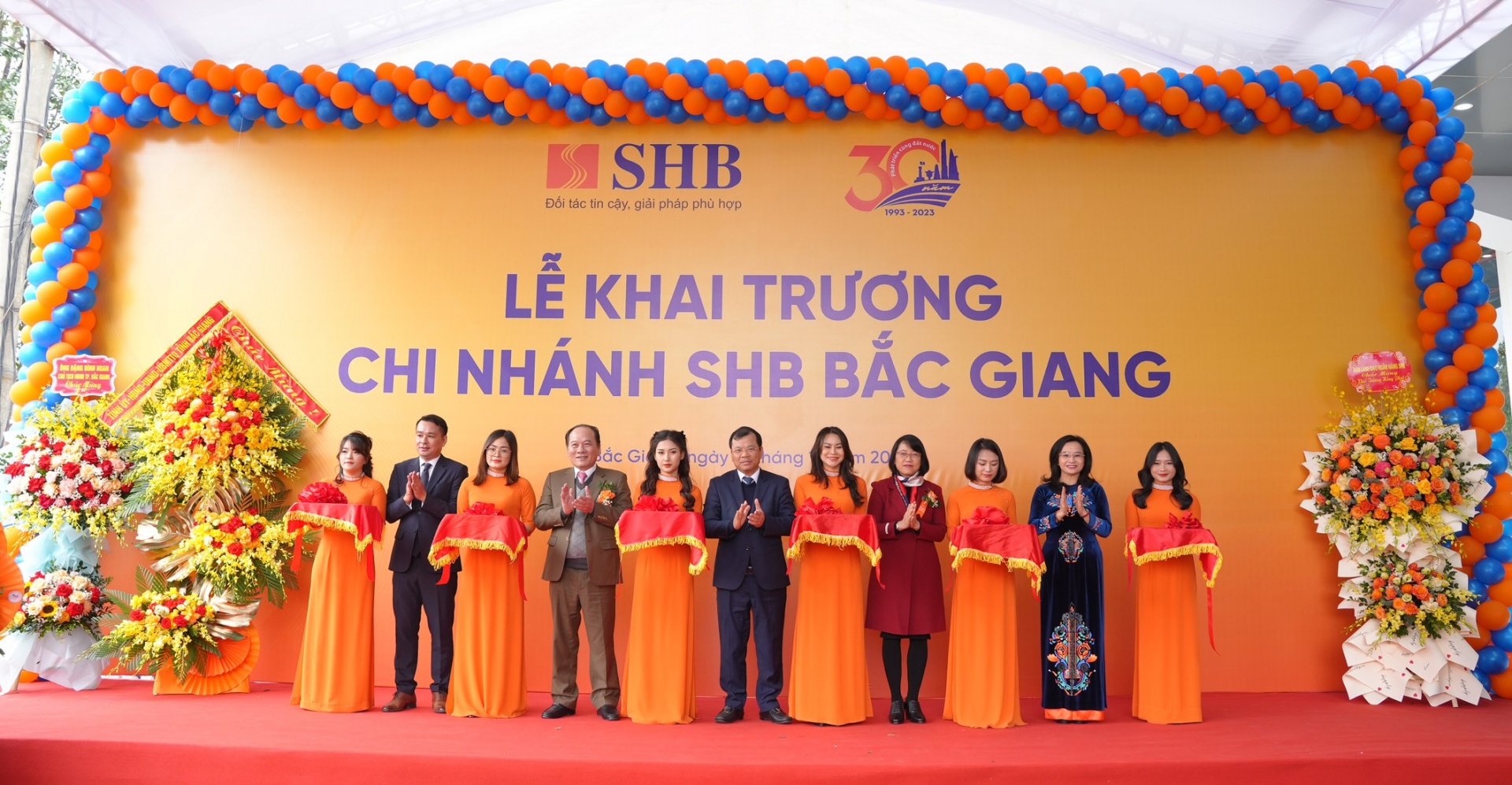 SHB mở mới liên tiếp 2 Chi nhánh,  thâm nhập sâu rộng thị trường tài chính Đông Bắc Bộ