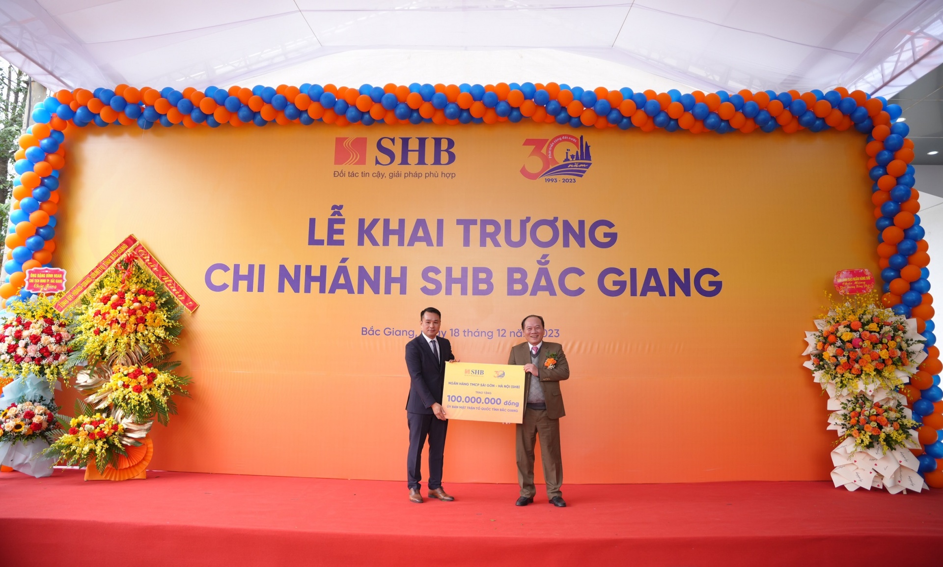 SHB mở mới liên tiếp 2 Chi nhánh,  thâm nhập sâu rộng thị trường tài chính Đông Bắc Bộ