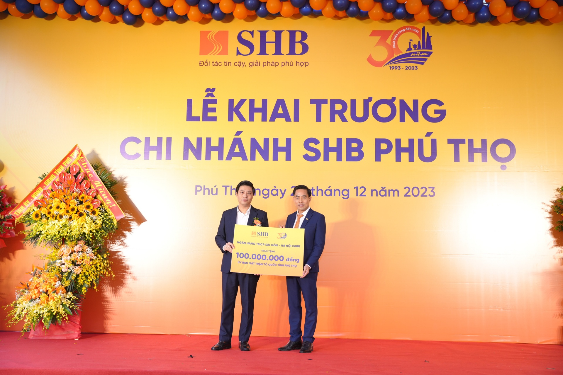 SHB mở mới liên tiếp 2 Chi nhánh,  thâm nhập sâu rộng thị trường tài chính Đông Bắc Bộ