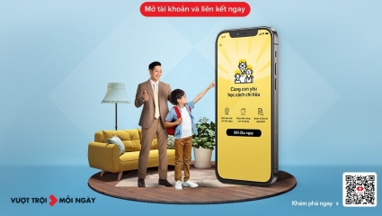 Techcombank Family- giúp cha mẹ đồng hành tài chính cùng con