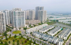 Giá một căn nhà chung cư tại nội thành Hà Nội đã tăng 77% trong năm qua