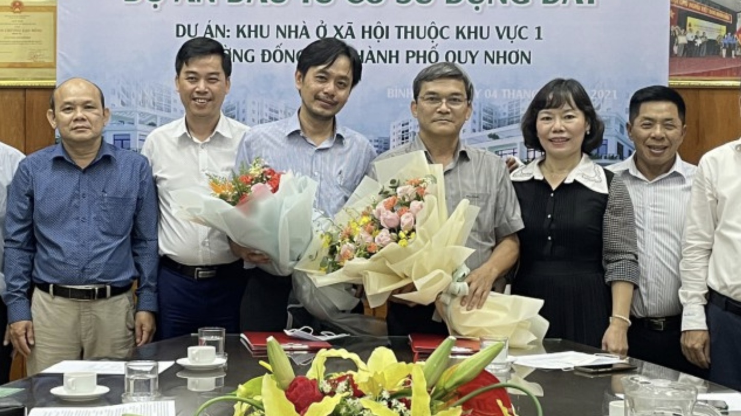 Công ty Phú Mỹ Quy Nhơn đã làm dự án nhà ở xã hội khoảng 300 căn ở Bình Định đến đâu?
