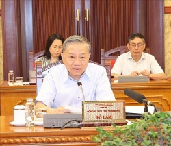 Tổng Bí thư, Chủ tịch nước Tô Lâm thăm hỏi đồng bào, chiến sĩ bị ảnh hưởng của bão số 3