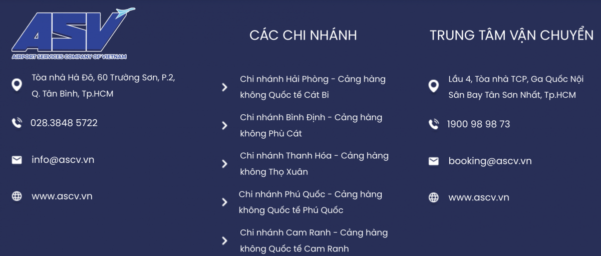 Công ty Đầu tư và Dịch vụ Cảng Hàng không Việt Nam (ASV) chậm đóng bảo hiểm hơn 2,4 tỷ đồng