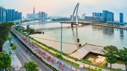 Sức hút từ “Bước chạy vì một Việt Nam vượt trội” của Giải marathon Quốc tế Hồ Chí Minh Techcombank