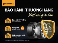 Continental tung chương trình ưu đãi đặc biệt cuối năm: Cơ hội vàng để nâng cấp lốp xe chất lượng cao