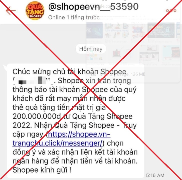 Dịp cận Tết, người lao động cảnh giác với chiêu trò lừa đảo mua hàng, nhận quà trúng thưởng qua mạng