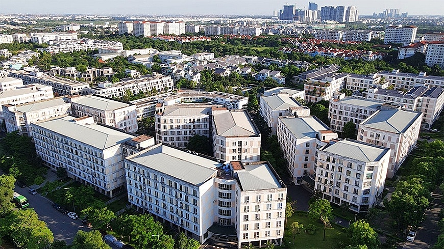 Một góc khu nhà ở xã hội Đặng Xá (Hà Nội). Ảnh: Tuấn Huy UY 