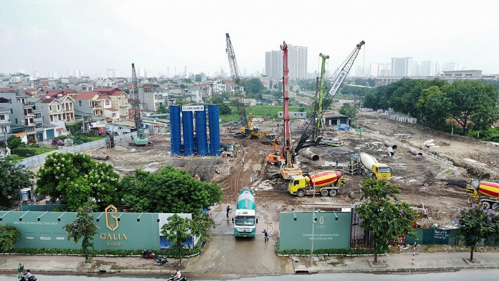 Dự án Galia do MeyGroup – Công ty cổ phần Đầu tư và Phát triển Tân Á Đại Thành làm chủ đầu tư. Ảnh: Hà Lê