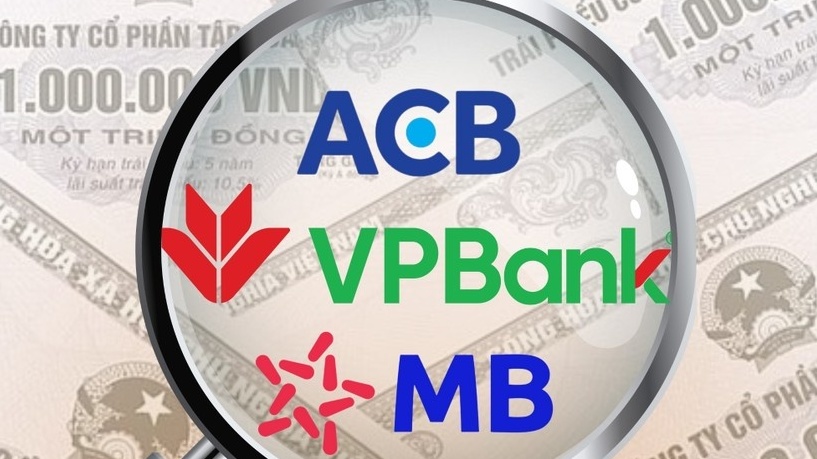MB, ACB, VPBank, VIB, OCB sử dụng tiền trái phiếu sai mục đích