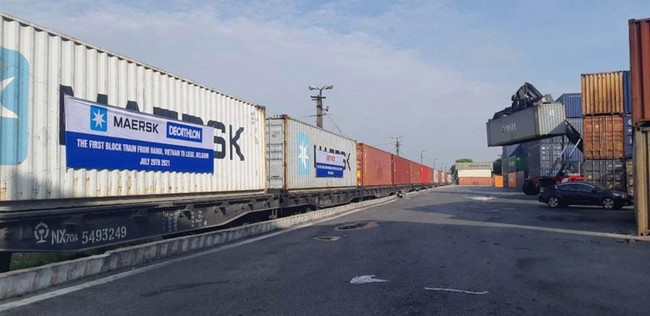 Tái thiết logistics và tuyến đường sắt container xuyên giới hạn ảnh 3