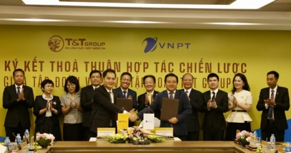 Tập đoàn T&amp;T Group hợp tác chiến lược toàn diện với Tập đoàn VNPT