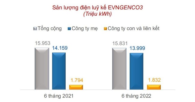 Doanh thu nửa đầu năm 2022 của EVNGENCO 3 ước ho&agrave;n th&agrave;nh hơn 50% kế hoạch  ảnh 1