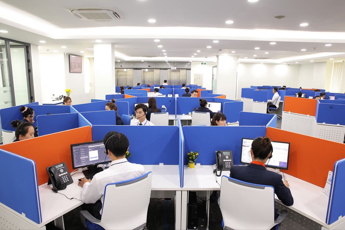 Trụ sở mới Trung t&acirc;m Dịch vụ Kh&aacute;ch h&agrave;ng v&agrave; Telesales Sacombank tại địa chỉ 279 L&yacute; Thường Kiệt, P.15, Q.11, TP.HCM