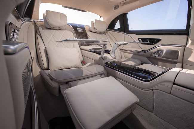 Bộ đ&ocirc;i xe si&ecirc;u sang Mercedes-Maybach S-Class 2023 về Việt Nam ảnh 3