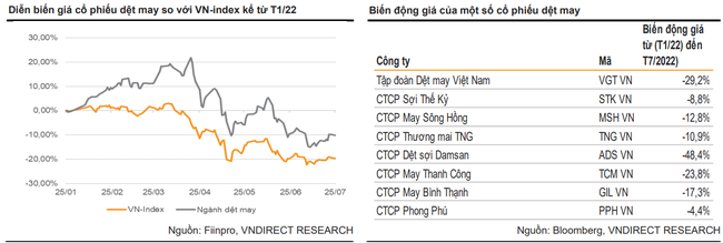 VNDirect: Cổ phiếu dệt may đ&atilde; rẻ nhưng chưa đủ hấp dẫn, kh&oacute; khăn &ldquo;k&eacute;p&rdquo; vẫn ở ph&iacute;a trước ảnh 1