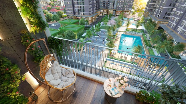 B&aacute;n đảo Linh Đ&agrave;m: Đặc quyền bể bơi như resort d&agrave;nh cho cư d&acirc;n Hanoi Melody Residences ảnh 2