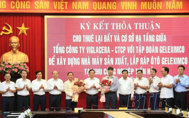 Geleximco đầu tư nh&agrave; m&aacute;y &ocirc; t&ocirc; ở Th&aacute;i B&igrave;nh  ảnh 1
