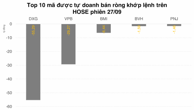 Kh&ocirc;ng chỉ khối ngoại, tự doanh cũng &amp;amp;quot;hắt hủi&amp;amp;quot; DXG ảnh 2