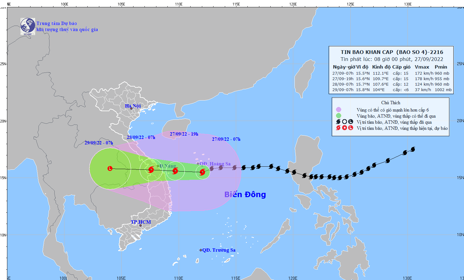 [CẬP NHẬT] B&atilde;o Noru đổ bộ v&agrave;o đất liền, c&aacute;c tỉnh miền Trung mưa to đến rất to ảnh 1